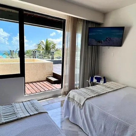 Xcanan Loft On Park Royal, The Best Area In Cancun Right On The Beach Exterior photo